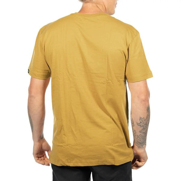 T-Shirt No Problem/Fasthouse/jaune de dos
