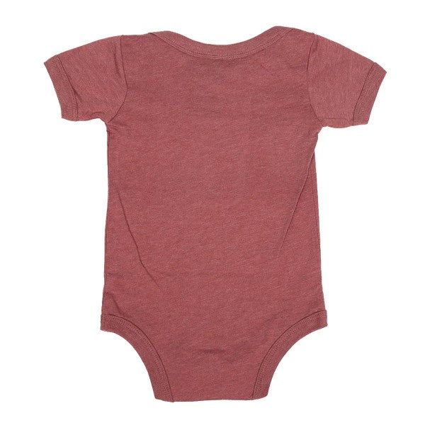 Pyjama No Problem Onesie Bébé/Fasthouse/Mauve, de dos