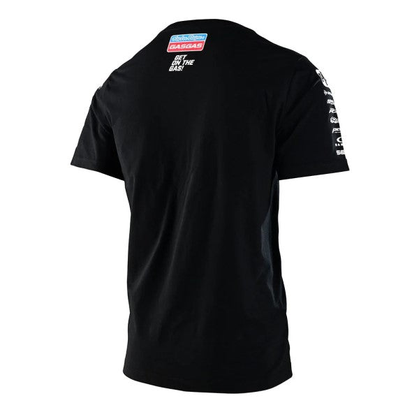 T-Shirt TLD GasGas Team Junior Noir, de dos