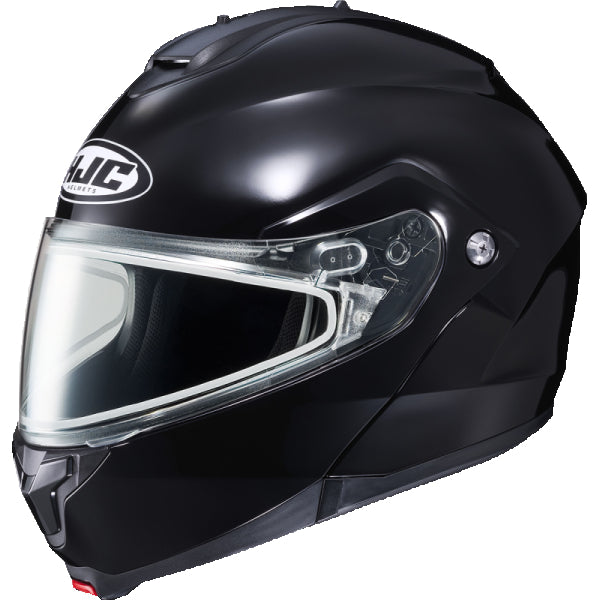 Casque Modulaire de Motoneige C91 Noir, visière double