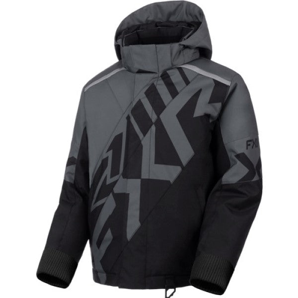 Manteau de Motoneige Cold Cross CX Enfant Noir Gris