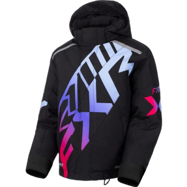 Manteau de Motoneige Cold Cross CX Fast Junior Noir Mauve