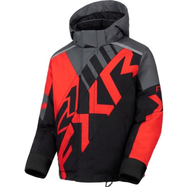 Manteau de Motoneige Cold Cross CX Enfant Noir Rouge