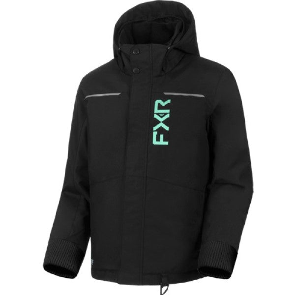 Manteau de Motoneige Kicker Enfant  Noir/Bleu