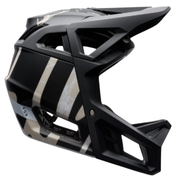 Casque Intégral de Vélo Proframe RS Diffuse/Fox/noir; coté droit