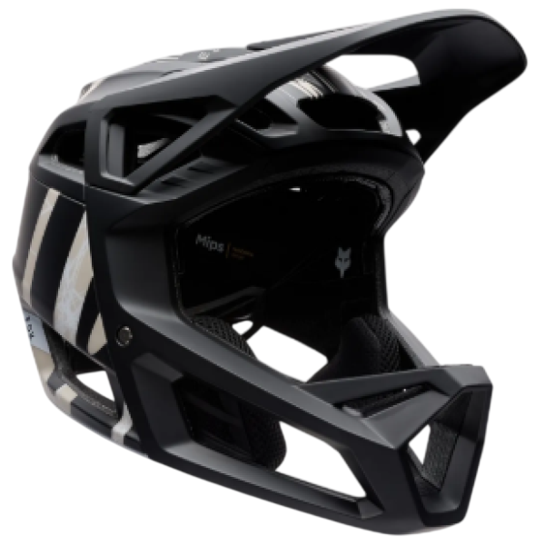 Casque Intégral de Vélo Proframe RS Diffuse/Fox/noir; de profil