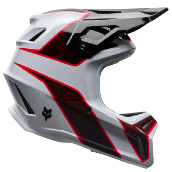 Casque Intégral de Vélo Rampage RS Crypt/Fox/Blanc; coté droit