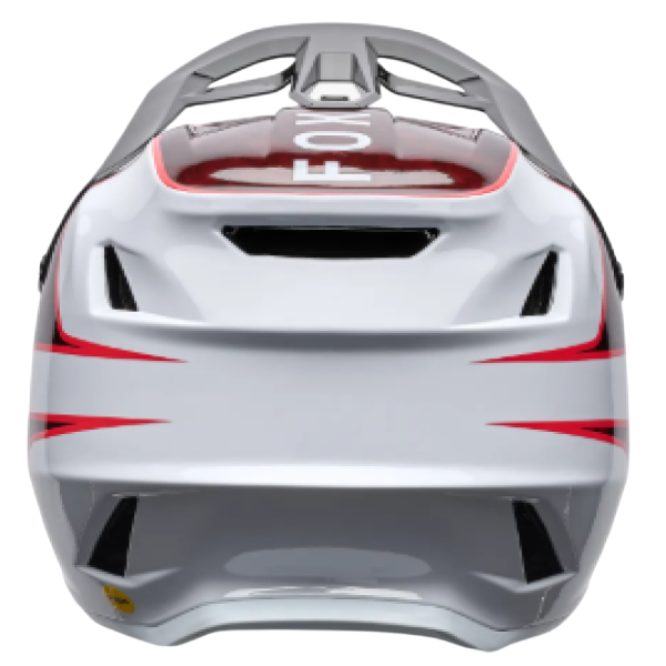 Casque Intégral de Vélo Rampage RS Crypt/Fox/Blanc; arriere