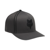 Casquette Bend Flexfit/Fox, gris, de face