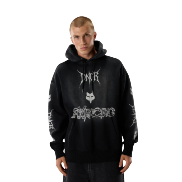 Coton Ouaté DNGR Unisexe,Fox, noir, de face