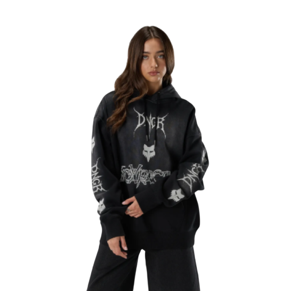 Coton Ouaté DNGR Unisexe,Fox, noir, de face