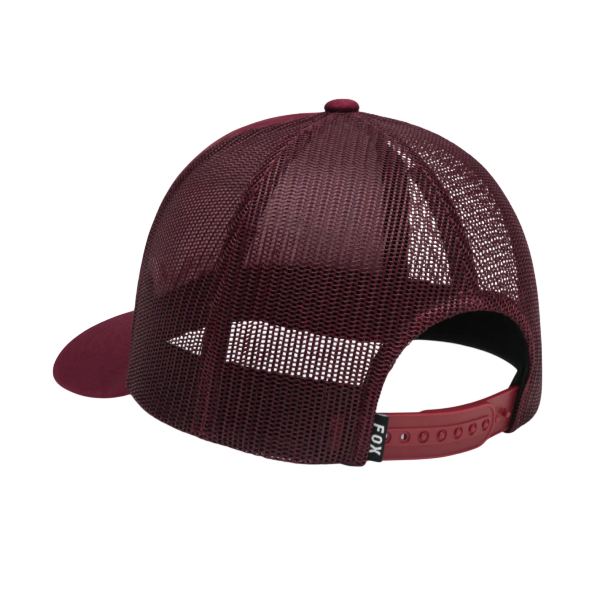 Casquette Fox Racing Trucker/Fox, brun foncé, arrière