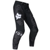 Pantalon de Motocross 180 Bnkr/Fox/noir gris, de face