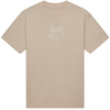 T-shirt Fox Head Heavyweight/Fox, beige, de face