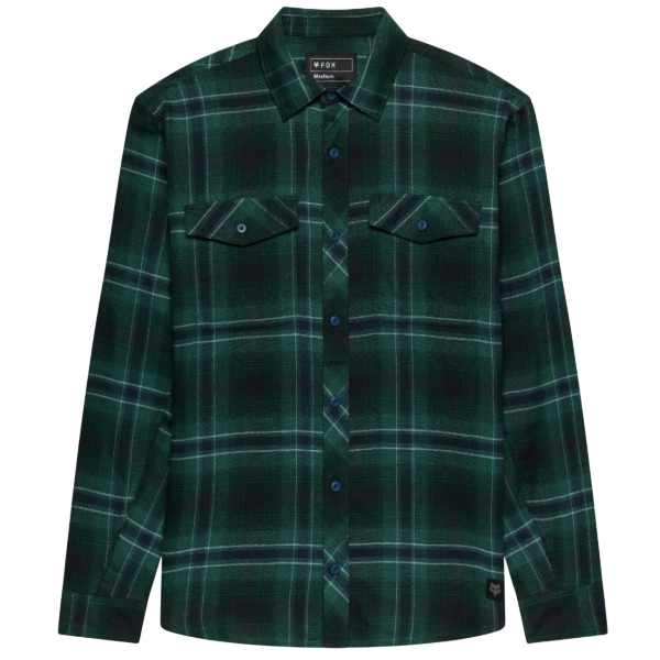 Chemise Survivalist Stretch Flannel/Fox, vert, de face
