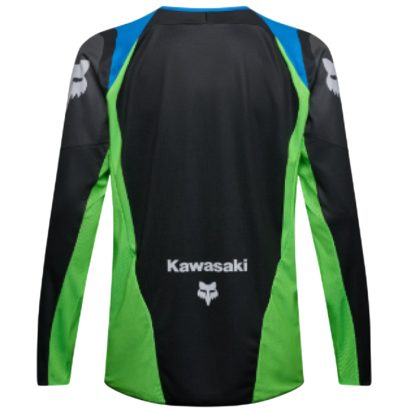 Chandail de Motocross 180 Kawasaki/Fox, de dos