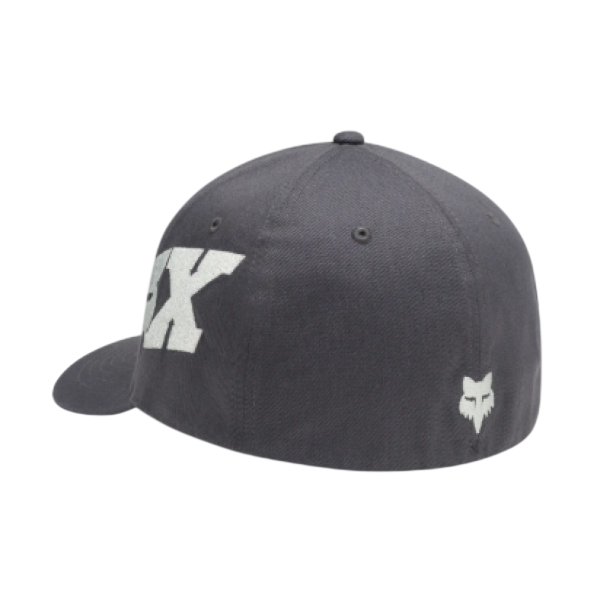 Casquette F Head X Flexfit/Fox/gris foncé, arrière