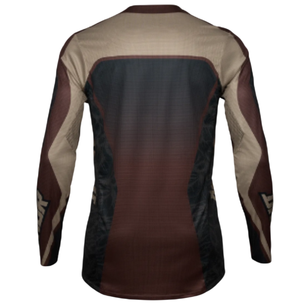 Chandail de Motocross Flexair HD38/Fox, brun , de dos