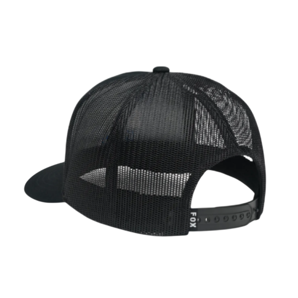 Casquette Fox Racing Trucker/Fox, noir arrière