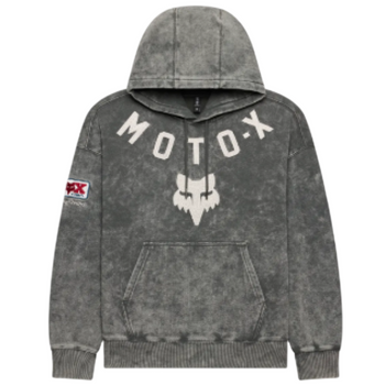 Coton Ouaté Moto-X Heavyweight Unisexe/Fox, gris, de face