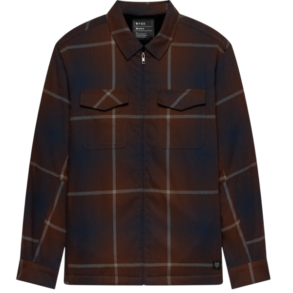 Chemise Survivalist Fire Sasquatch/Fox, brun foncé, de face