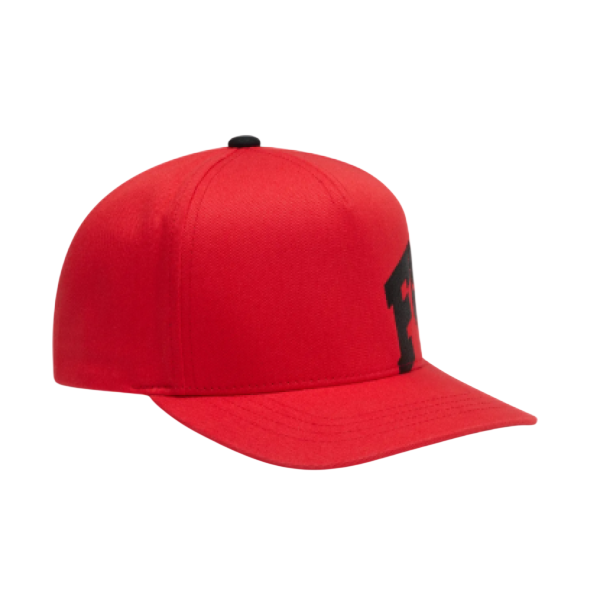 Casquette F Head X Snapback/Fox, rouge, de face