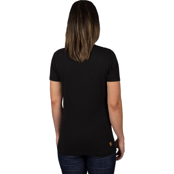 T-Shirt Ride-X Premium pour Femmes Noir Dos