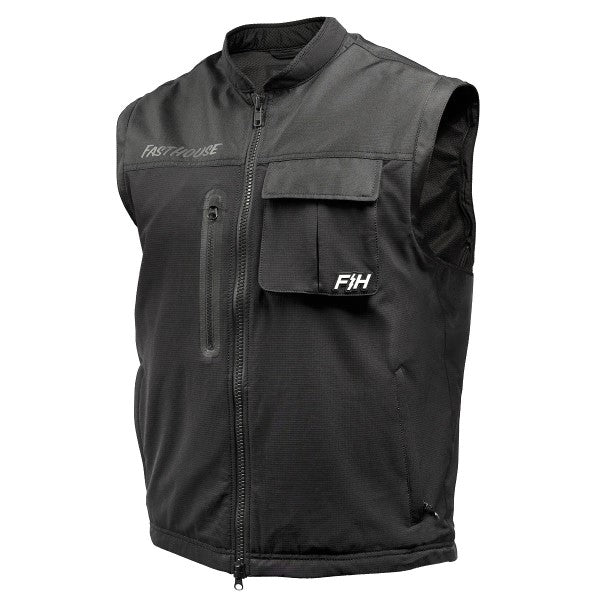 Manteau Enduro Seeker Off-Road Noir, sans manches