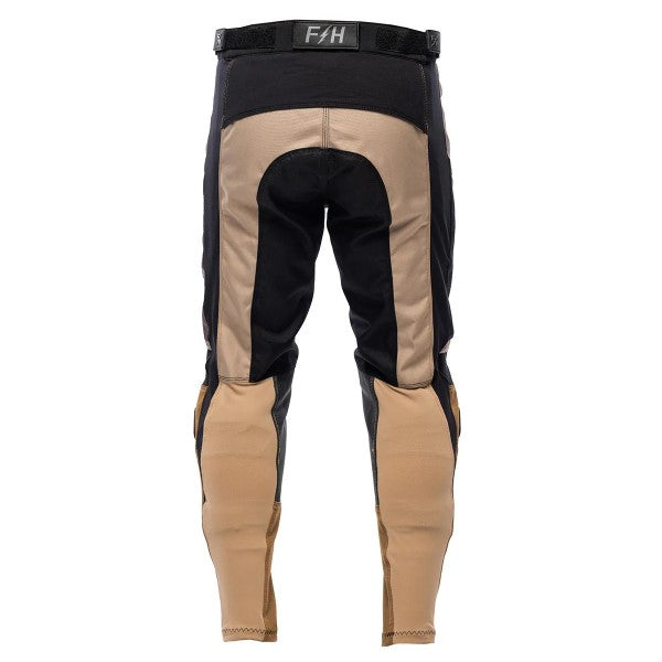 Pantalon de Motocross Hors-Piste Matox Noir/Brun, Dos