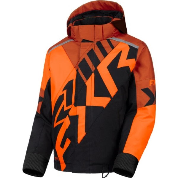 Manteau de Motoneige Cold Cross CX Fast Junior Noir Orange