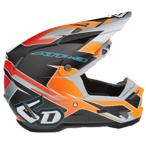 Casque de Motocross ATR-3 Reflex Carbone Junior Orange
