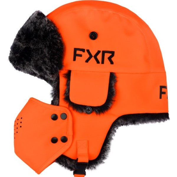 Chapeau Trappeur Junior Orange