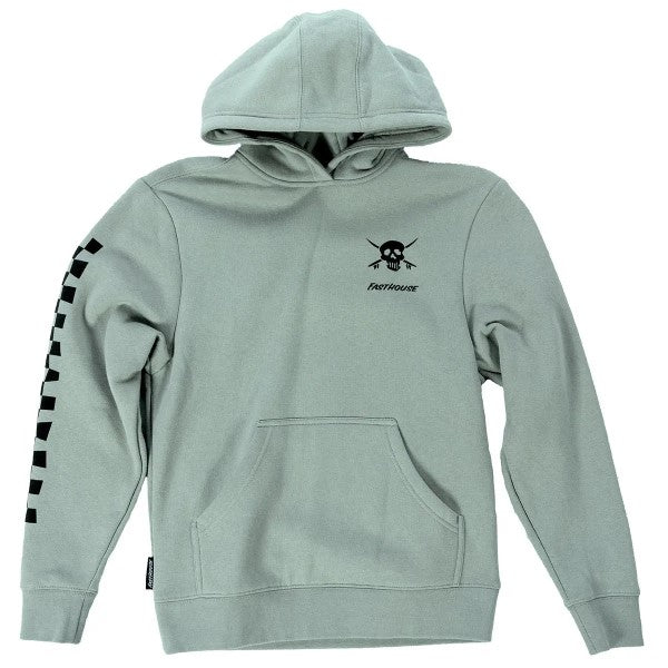 Coton Ouaté Otis Junior/Fasthouse/gris vert, de face
