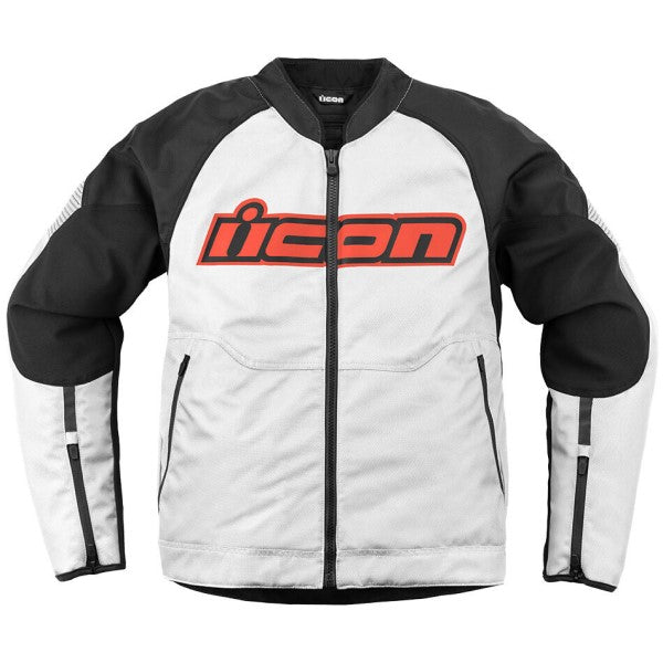 Manteau de Moto Overlord3 Icon blanc