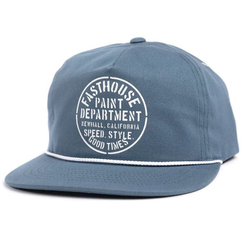 Casquette Paint Dept. Bleu Devant