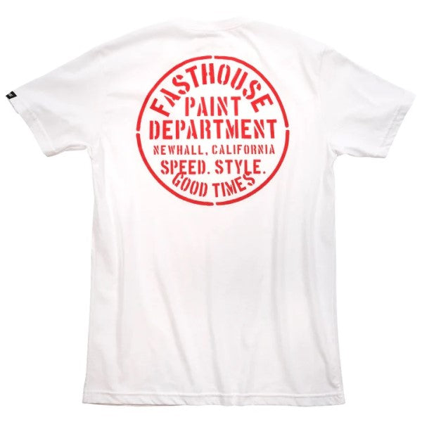 T-Shirt Paint Dept. Blanc Dos