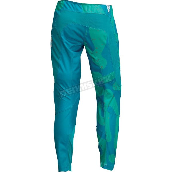 Pantalon de Motocross Sector Disguise Femme bleu vert, arrière