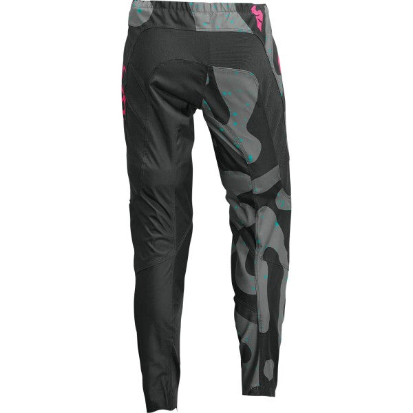 Pantalon de Motocross Sector Disguise Femme gris rose, arrière