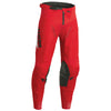 Pantalon de Motocross Pulse rouge, en face