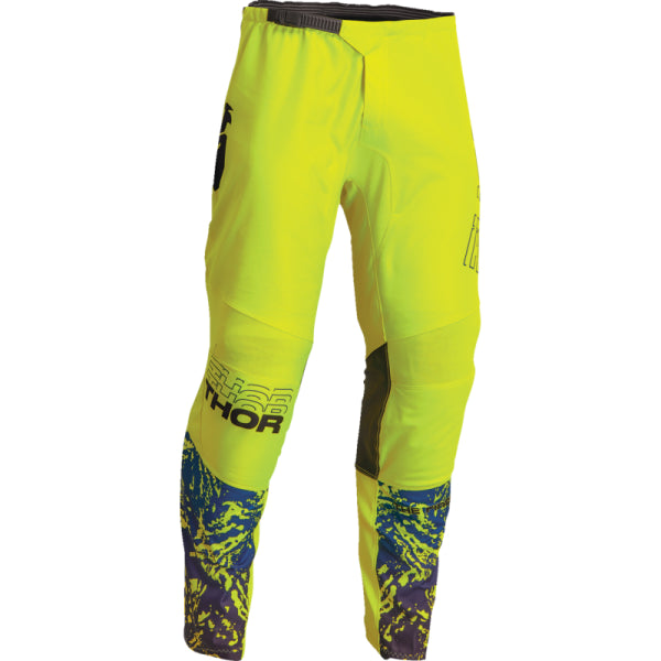 Pantalon de Motocross Sector Atlas haute visibilité, de face