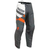 Pantalon de Motocross Sector Cheker gris orange, de face