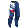 Pantalon de Motocross Sector Cheker bleu rouge, de face