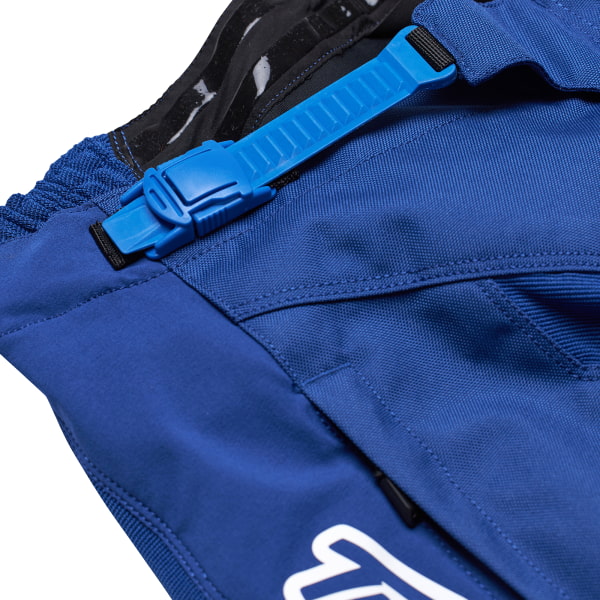 Pantalon de Motocross GP Pro Mono Troy Lee Designs bleu, ceinture