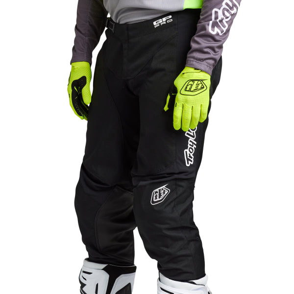 Pantalon de Motocross GP Pro Mono Troy Lee Designs noir, de 3/4