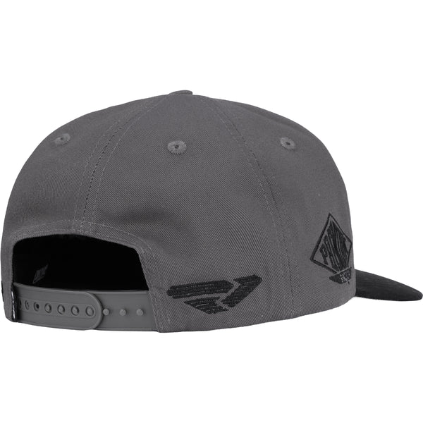 Casquette Pedigree Gris/Noir, arrière