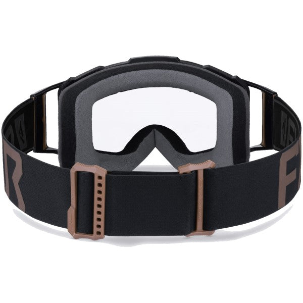Lunettes de Motoneige Pilot Bronze de dos