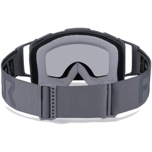 Lunettes de Motoneige Pilot Gris de dos