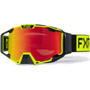 Lunettes de Motoneige Pilot Haute-Visibilité incliné de face