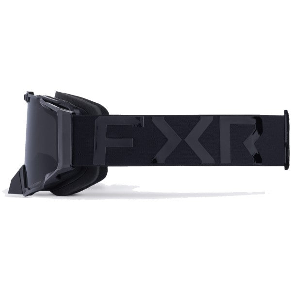 Lunettes de Motoneige Pilot Noir Ops de droite