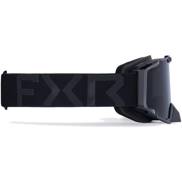 Lunettes de Motoneige Pilot Noir Ops de gauche